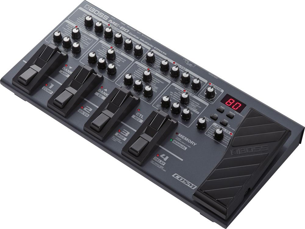 Guitars > Effects Pedals > BOSS > BOSS ME80 Multiple Guitar Effects